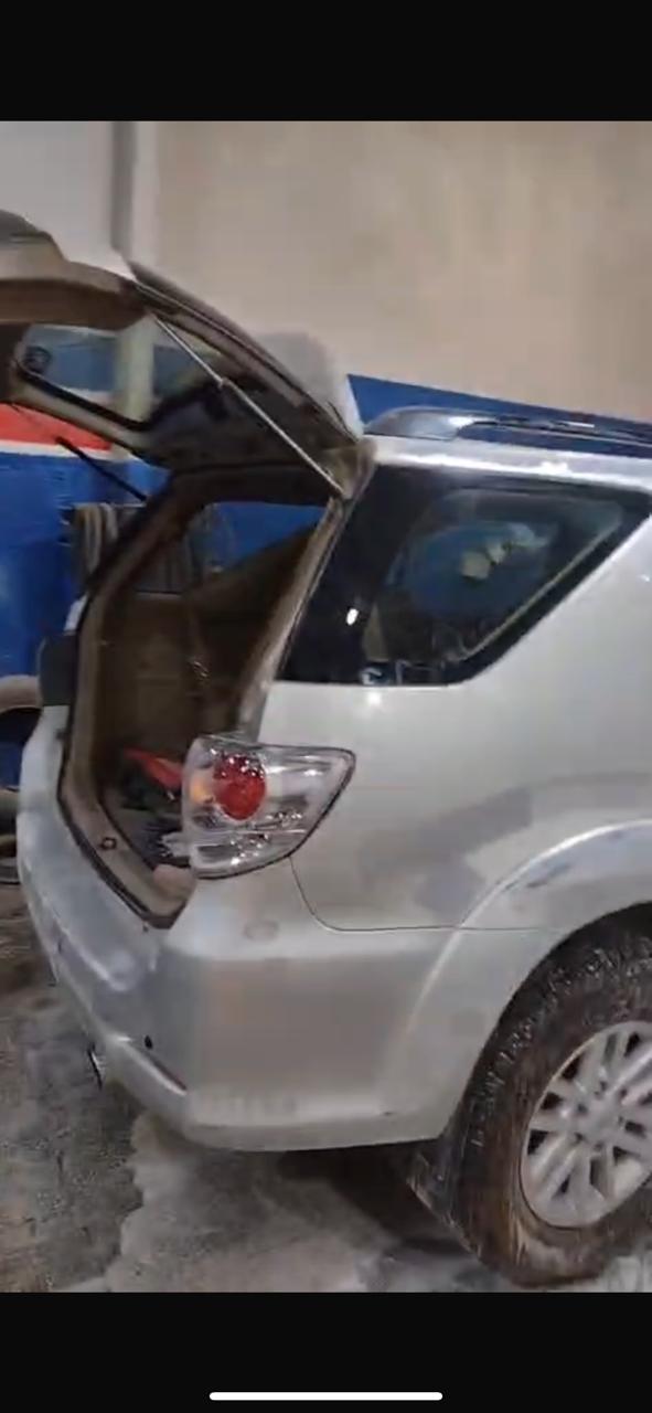 حالة السيارة قبل أعمال السمكرة
